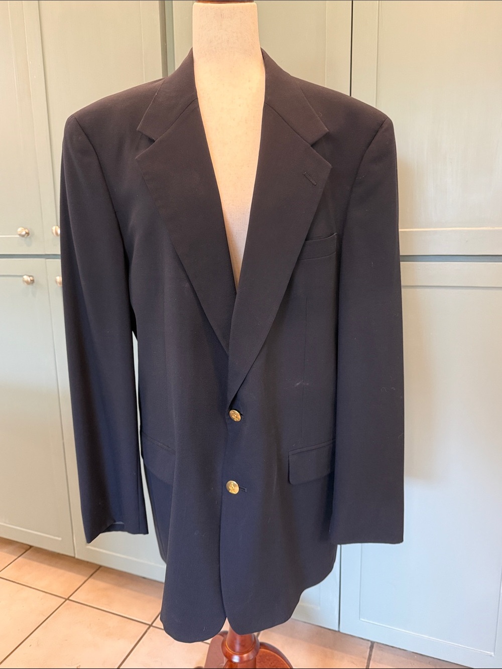 Austin Reed London England expressly made for Dillards Sports coat in dark navy